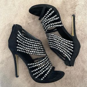 ❌SOLD❌ New Zigi Soho Suede Sparkly Heels